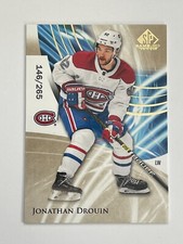 2020-21 Upper Deck SP Game Used Canadians Jonathan Drouin Golden Burst /265 #89