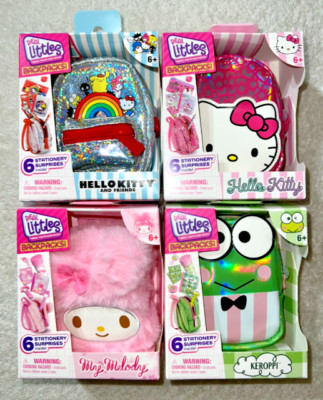 REAL LITTLES HELLO KITTY MINI BACKPACK SET OF 4 **NEW** | eBay