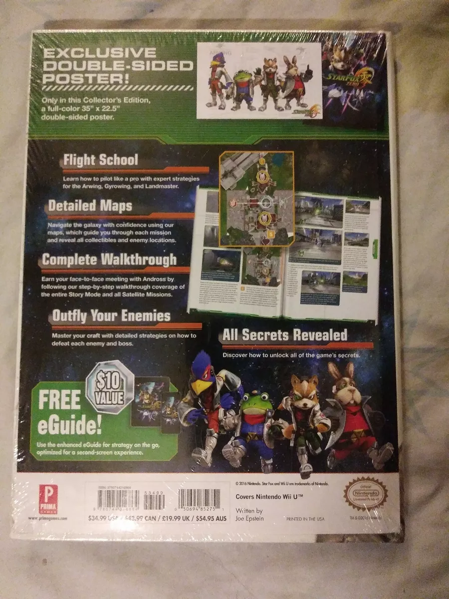 Star Fox Zero: Prima Collector's Edition Guide