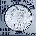 1883 CC BU GEM MORGAN SILVER DOLLAR UNC MS+++ U.S. MINT RARE KEY COIN 9075