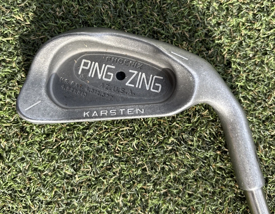 Ping Zing Black Dot 1 Iron Karsten Titanium Shaft RH 40” - Image 4 of 4