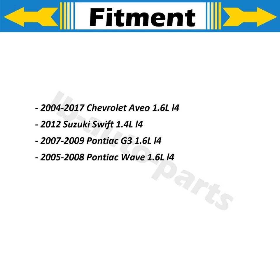 Manguera de freno delantera 2x para Pontiac G3 2007-2009 Pontiac Wave 2005-2008 Dorman Foto 2 de 4