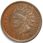 1906 Indian Head Penny Cent Extremely Fine (XF)