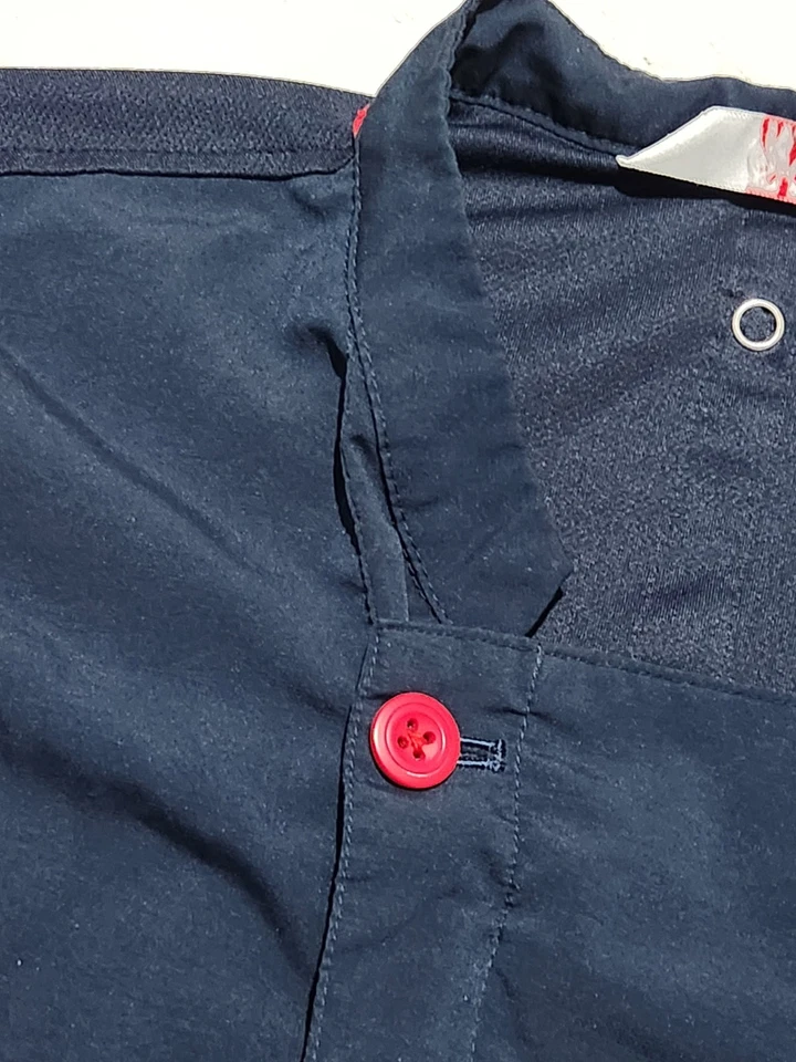 Chick Fil A Chef Coat Jacket Shirt Uniform Cook Black ZIP Oobe Team Style L - Image 2 of 4