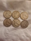 6 Half Dollars