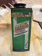 Vintage Wakefield Castrollo Motor Oil Can UCL Upper Cylinder Lubricant Oil Tin