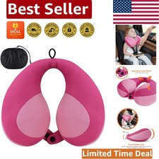 Children's Semicircular Travel Neck Pillow - Full Support  Portable Design