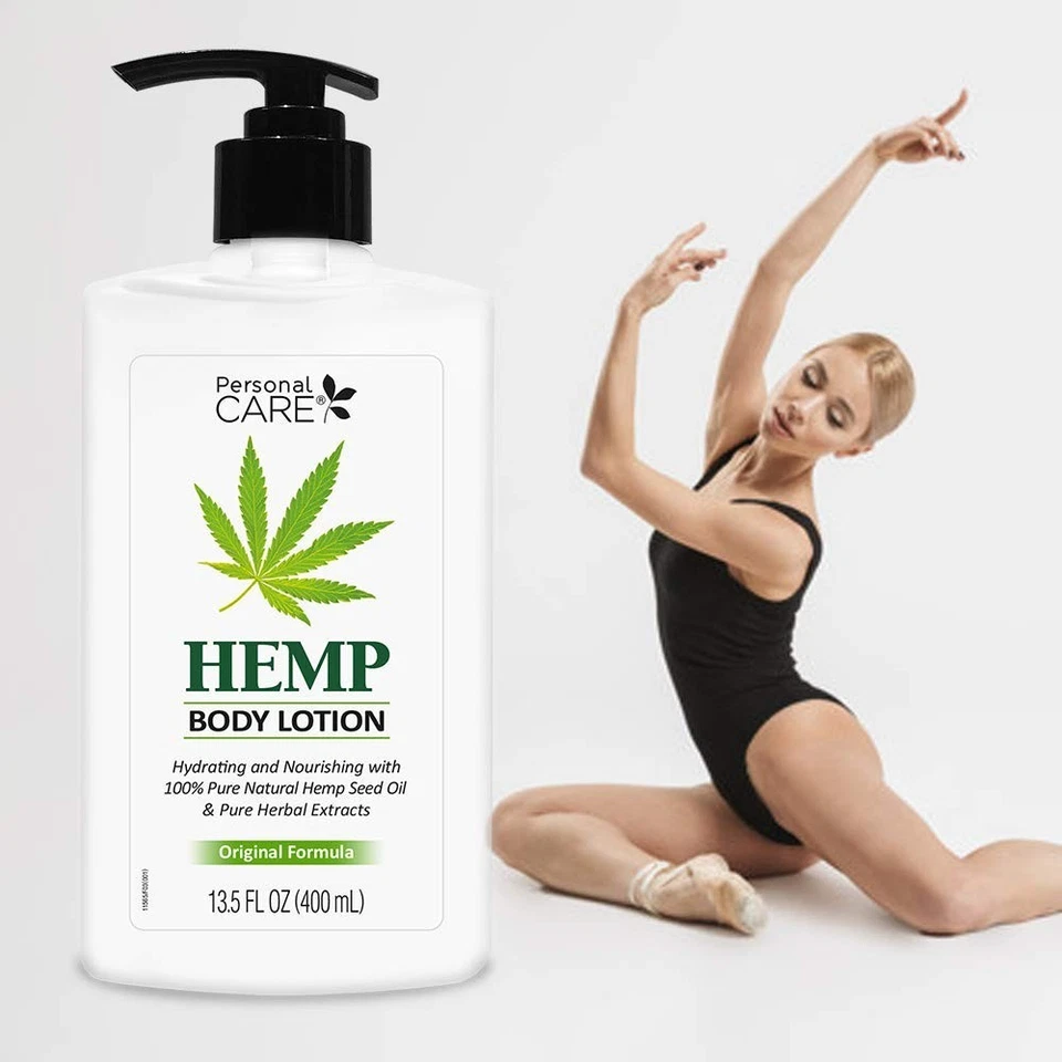 Hemp Body Lotion with Pump   1.5 fl oz - Image 2 of 3