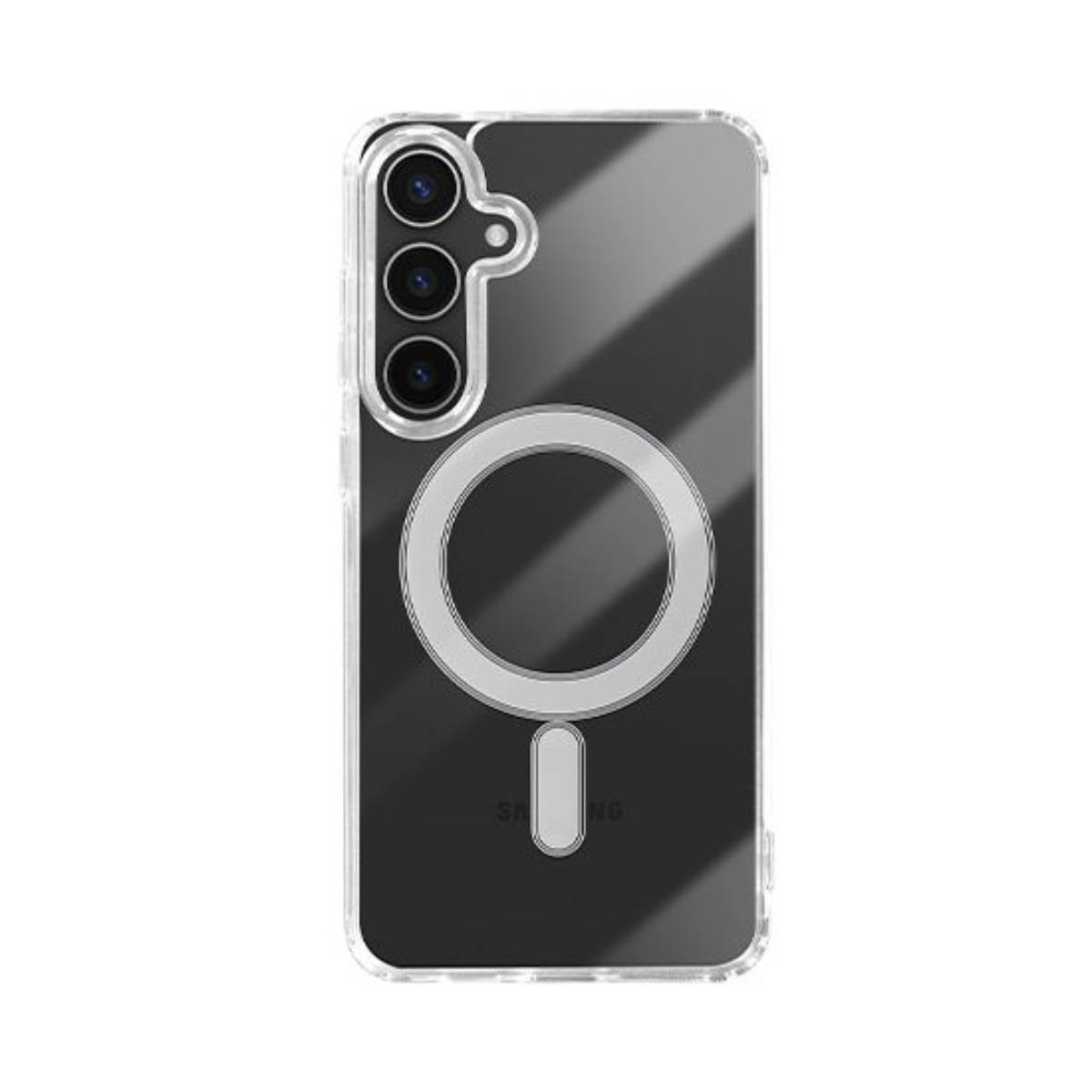 Coque Galaxy S24 FE 5G renforcée avec technologie antichoc transparente