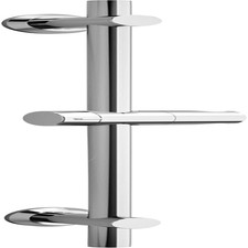 Colonna Doccia Asta Doccia 70Cm in Acciaio Inox, Set Asta Doccia Saliscendi Con 