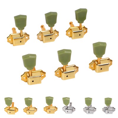 6Pcs String Tuning Key Metall Kunststoff Semi Sealed Tuning Keys Für E-Gitar CUB