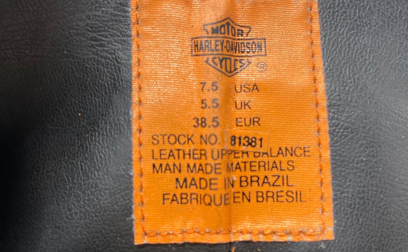 Harley-Davidson Black Solid Ankle Boot Boot Women… - image 7