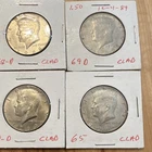 Kennedy Half Dollar Clad Coins 1965 1968 1969 Lot