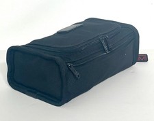 Tumi 290D3 Alpha Hanging Travel Toiletry Bag Black 10"X6" EUC