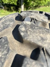 (2) 21.5L-16.1 10 Ply Firestone Float Tires On John Deere Rims