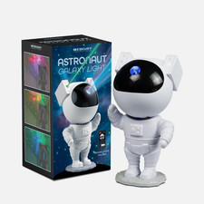 BRAND NEW   MERKURY INNOVATIONS   10" ASTRONAUT GALAXY night LIGHT projector