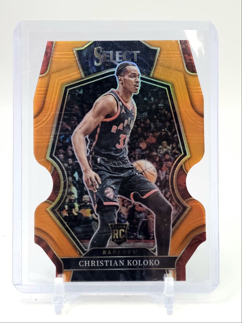 CHRISTIAN KOLOKO 2022-23 SELECT PREMIER ROOKIE ORANGE DIE CUT RC /65 Q4480