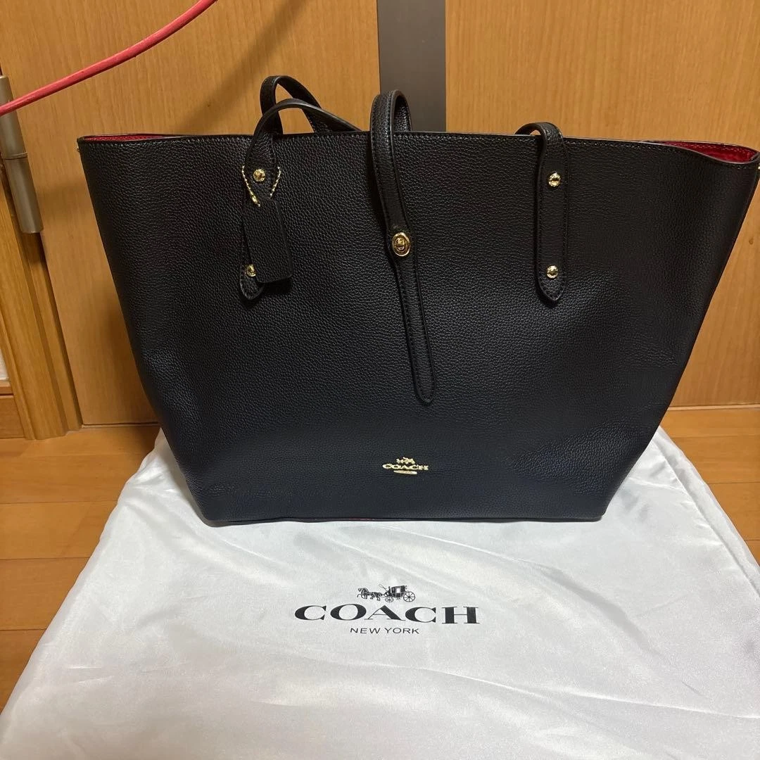Coach Leather Tote Bags for Women for sale | eBay