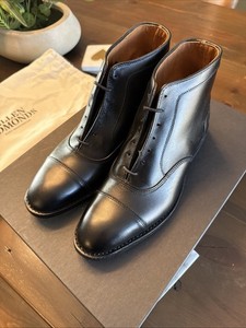 Allen Edmonds Odenwald  Boots Mens 11 D Black Leather Cap Toe Made In USA 9109 Allen Edmonds | Shoes | Allen Edmonds Chelsea Boots | Poshmark main image 3