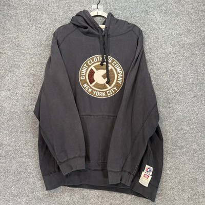 Vintage G-Unit Hoodie Mens 4XB Blue Embroidered Ecko Unltd HipHop Streetwear Y2K