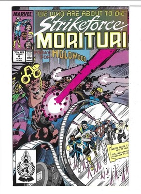 Strikeforce: Morituri #6 (Marvel, 1987) VF