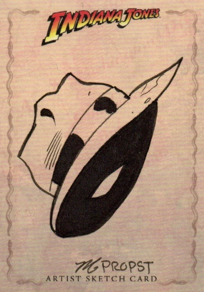 Indiana Jones Heritage - 'Indy's Fedora' Mark Propst Sketch Card - Photo 1/1