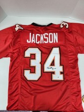 Dexter Jackson Autographed Custom Jersey Tampa Bay Bucs JSA