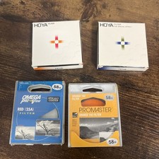 Lot Of 4 Camera Lens Filters