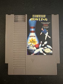 Championship Bowling Nintendo NES- game, box, manual, poster- TESTED