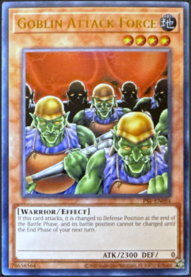 Yugioh Goblin Attack Force PSV-EN094 Ultra Rare - Unlim. Ed. - 25th Anniv.- NM/M