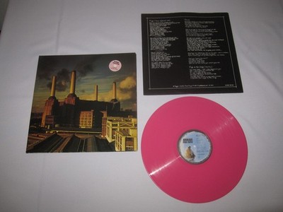 Vinyl LP 12  Pink Floyd   Animals   1C064-98434, 1977, rosa farbige Pressung