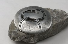 Eivind Hillestad Nordic Sun Horse Brooch Bronze age Inspired Pin