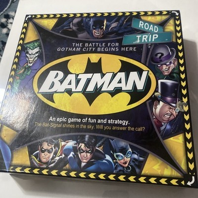 2014 DC Comics Batman Road Trip Gotham City Battle Game Complete 