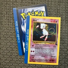 Mew Pokémon Debit Credit Card Skin - Small Chip - Matte