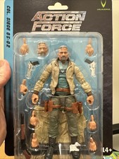 VALAVERSE ACTION FORCE 6  1 12 COL. SIEGE FIGURE MOSC