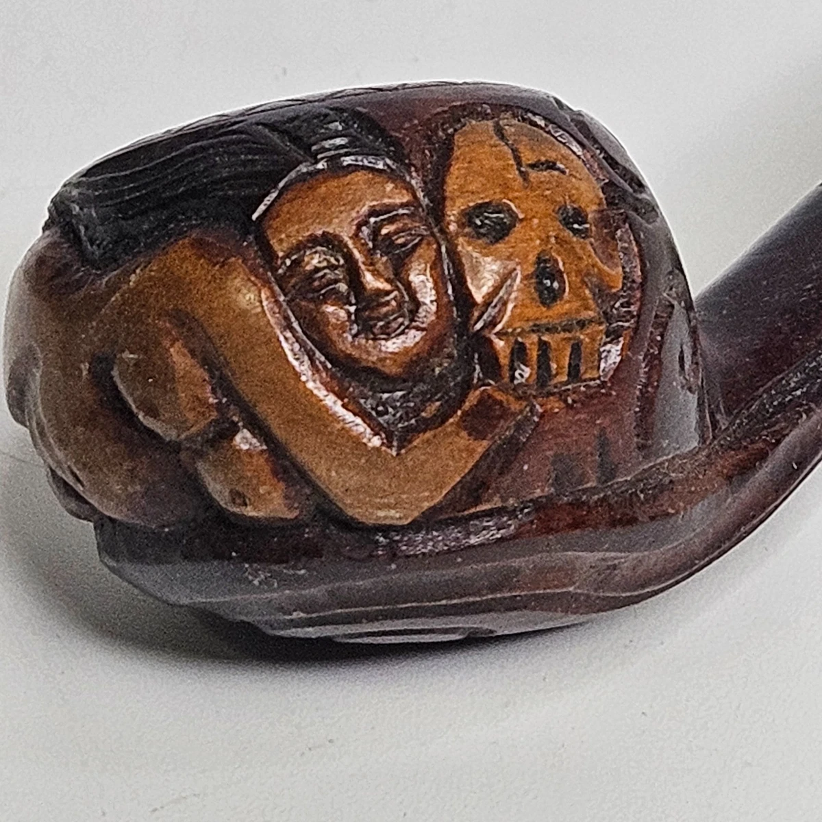 Skull Pipe In Collectible Estate Tobacco Pipes for sale
