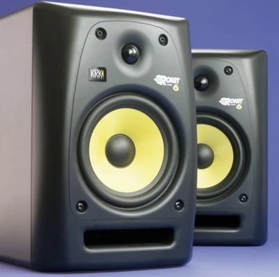 KRK 6 RPG2 Studio Monitore, 2 Stück, Inkl. Stromkabel Top Zustand  - Bild 1 von 2
