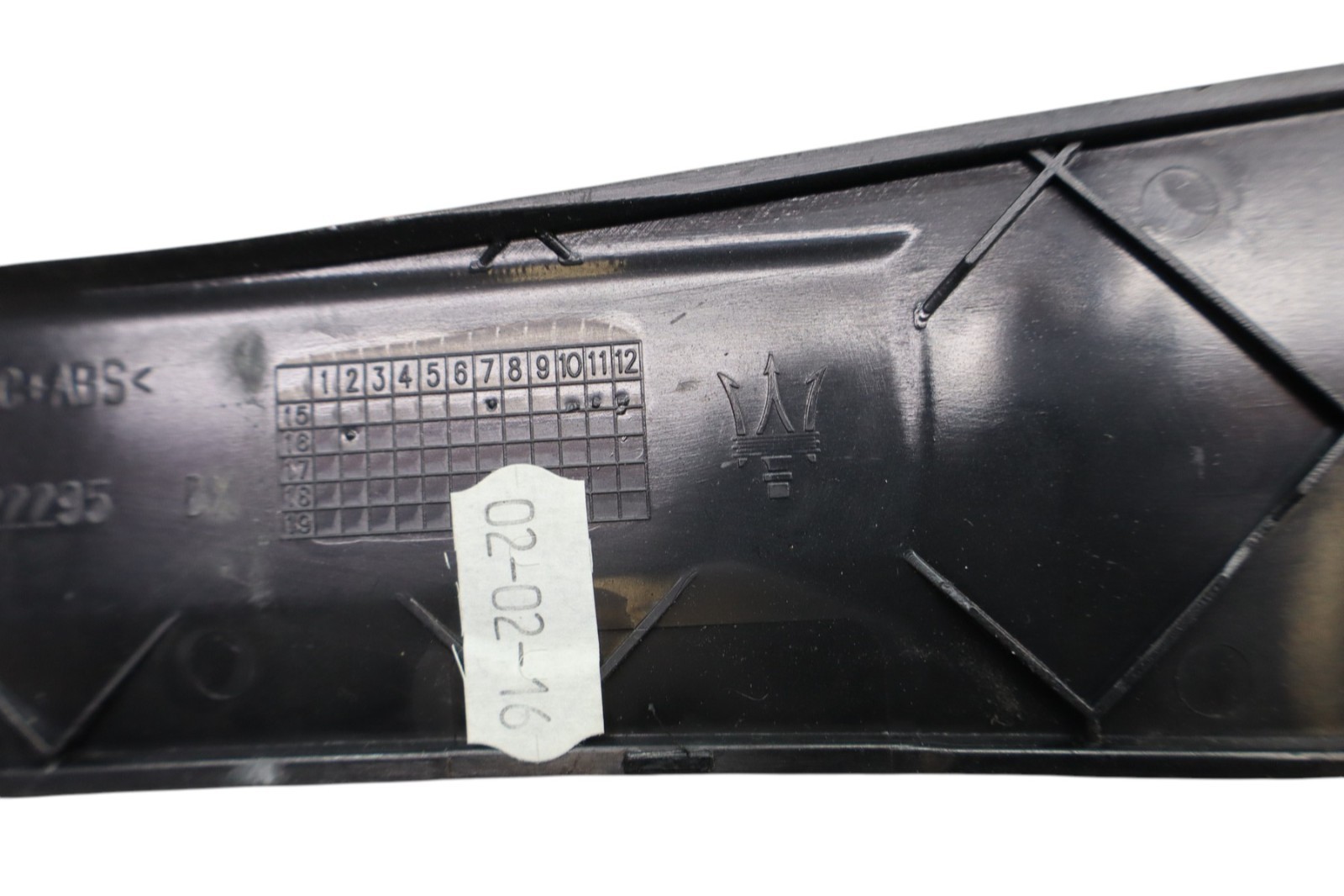 Maserati Quattroporte 2014-2022 Right Dashboard side cover Black