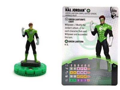 HeroClix - #001a Hal Jordan - Lantern Legacy