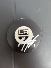 Anze Kopitar Signed Puck Authentic Autograph - Los Angeles Kings