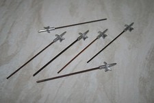 BZR Saracen/Knight Replacement Weapons.6 X Metal HALBERDS..