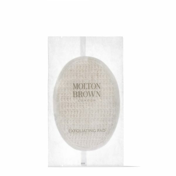 MOLTON Brown 4 Natural Marine Exfoliating Loofah Pads Individually
