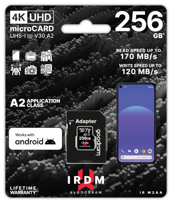 Speicherkarte 256GB SDXC  micro Card 4k UHS-I U3 V30 A2 Drohnen Video 170MB/s