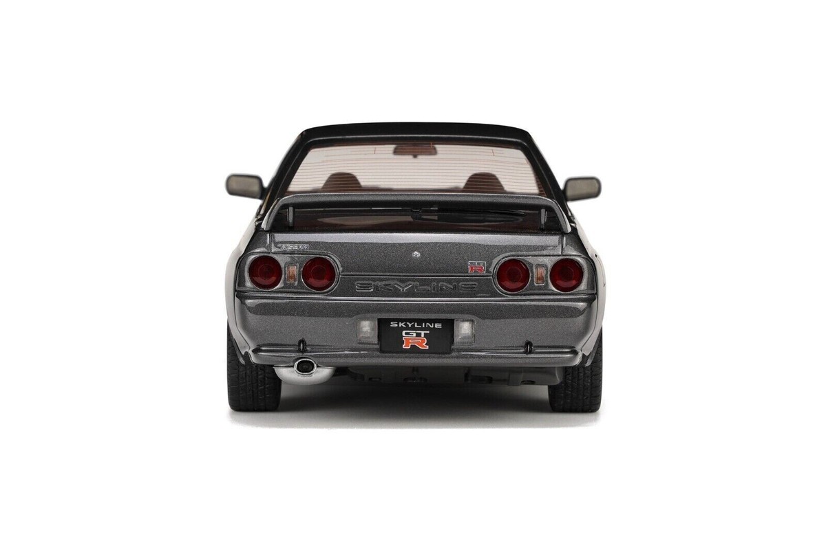 ps1 GT-R R32 1/18モデル 1/18 Nissan Skyline GT-R (R32) Gun Grey Metallic Model Car