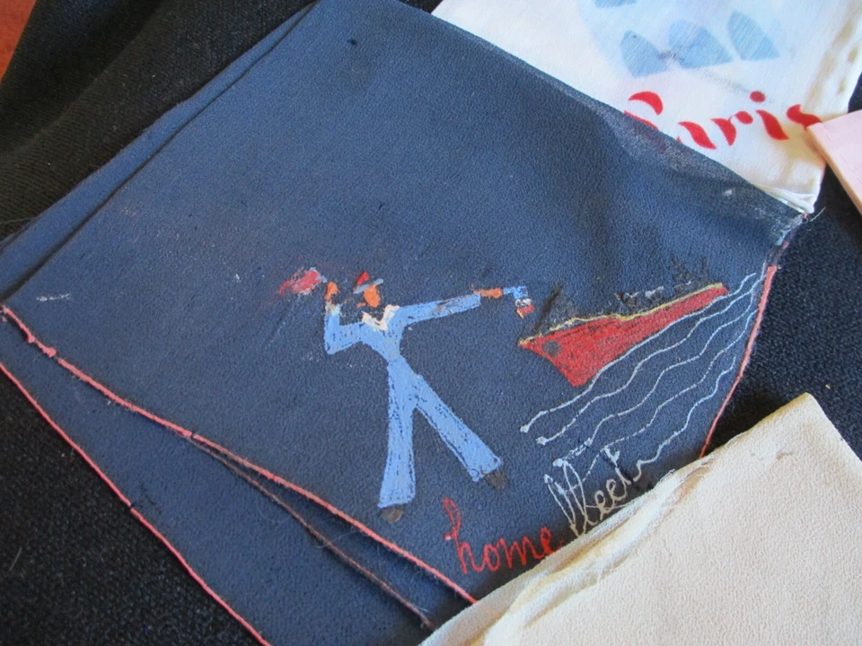 老式 5 件刺绣二战巴黎埃菲尔塔手办 — 第 4/4 张图片