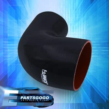 3.5" To 3" 90 Degree Angle Elbow 3PLY Silicone Coupler Turbo Hose Piping Intake