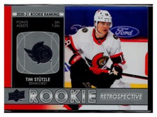2021-22 Upper Deck - Silver Foil #RR-17 Tim Stutzle Rookie Retrospective