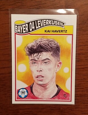 2020 Kai Havertz Rookie Card Topps UEFA Champions League ...