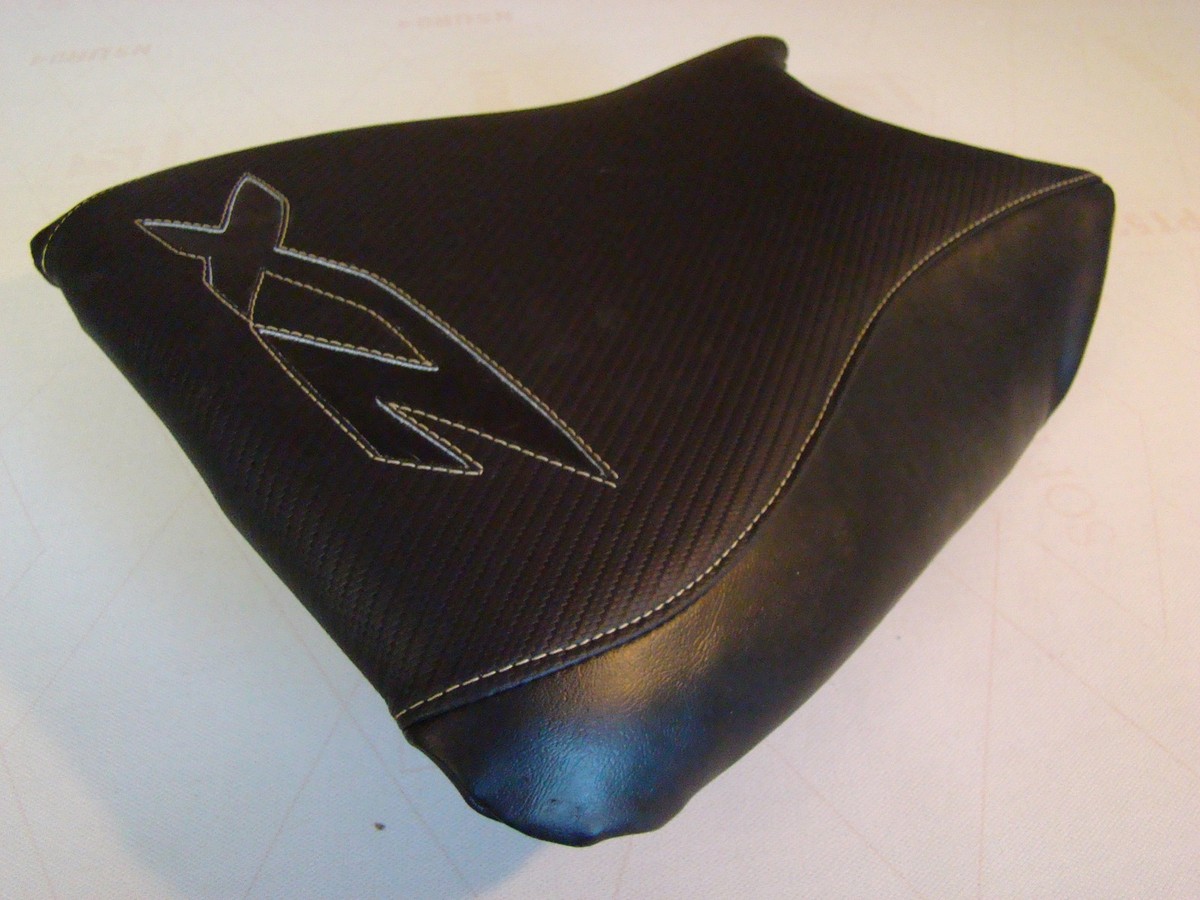KAWASAKI ZX7R ZX750 ZX7 FRONT CUSTOM SEAT COVER MADE OF VINYL 1991