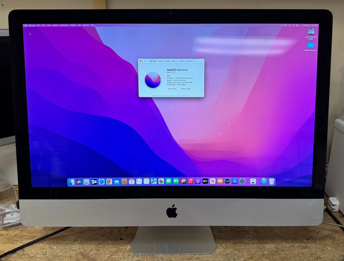 Apple iMac 2011 SSD (Solid State Drive) Apple Desktops & All-In